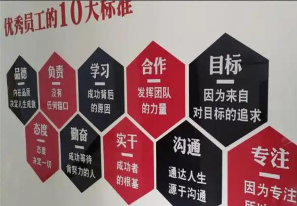 沐川公司文化墙的作用