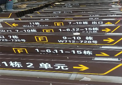 沐川广告标识中，常见的几种安装方式。