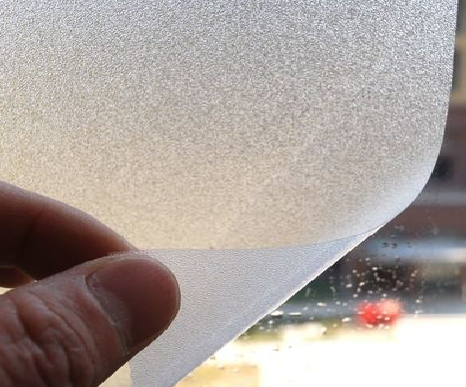 沐川玻璃门外面粘广告用什么材料好？